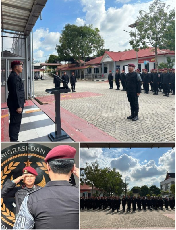 Rutan Batam Gelar Apel Siaga dan Ikrar Bebas Halinar, Karutan Tegaskan Komitmen Integritas