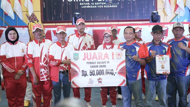 Tutup Pelaksanaan Porkot Batam VI, Amsakar Achmad Dorong Pembinaan Atlet Berkelanjutan